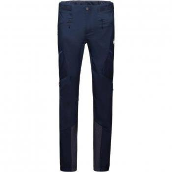 Pantalón de montaña de hombre Mammut Aenergy Hybrid azul oscuro M