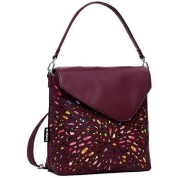 Desigual BACK BLACKWELL JERSEY GRANATE Women's Backpack in Red, Size: ONE SIZE, Stylish Backpack