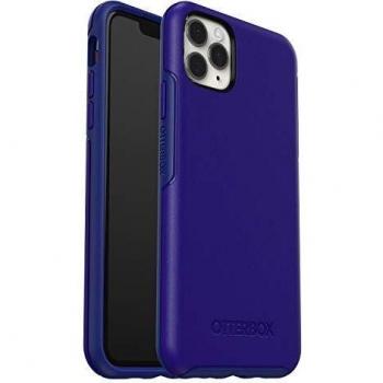 Funda para iPhone 11 Pro Max OtterBox Symmetry, resistente a golpes y caídas,Funda protectora fina, Testada 3x con los estándares Militares anticaídas, Azul
