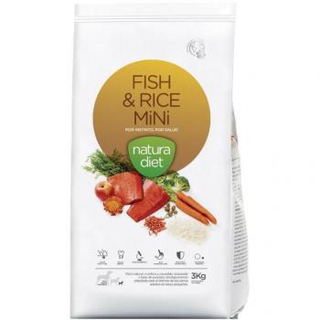 Natura Diet Mini Fish & Rice Adult Small Breed Dry Dog Food