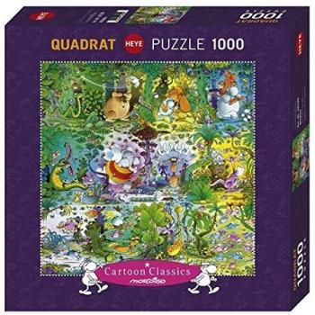 Wildlife Square Puzzle - 1000 Pieces by Guillermo Mordillo