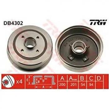 TRW Brake Drum - db4302