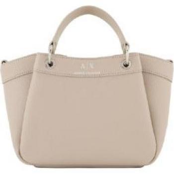 Bolso Shopping marrón Armani Exchange para mujer con detalles elegantes