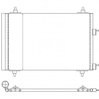 Hella  8FC 351 300-671 condensador