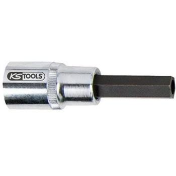 Llave de cubo hexagonal para inyectores con orificio 10mm, Ø6mm - KS Tools 152.1086