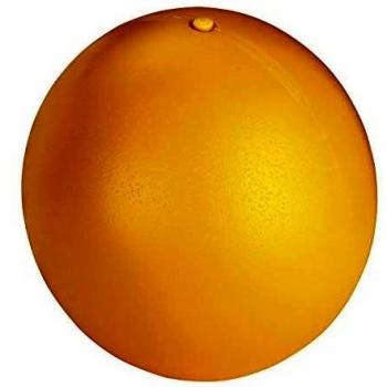 Pelota para perros Ø 30 cm, amarillo, de plástico