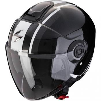 Casco Jet Scorpion Exo-City II Vel Negro Blanco 2XL