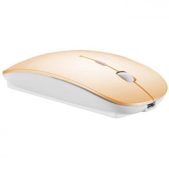 Elebar 2.4G Rechargeable wireless Mouse, Rechargeable Wireless Mouse with USB Receiver, 3 Adjustable DPI Levels for Notebook, PC, MAC, Laptop, Computer, Macbook.