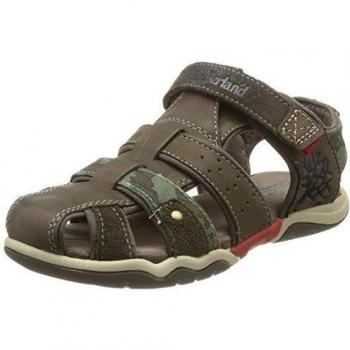 Timberland Active Casual Sandal FTK_EK Park Hopper L/F Fisherman - Sandalias de vestir de cuero para niño beige Beige