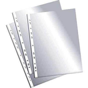 Fundas Multitaladro Supercristal Polipropileno Fº 120 micras 100 Fundas