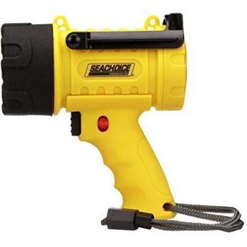 Seachoice 08091 Durable Waterproof Floating Yellow and Black Spotlight, 5 Watts