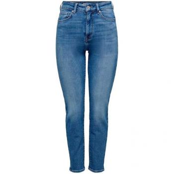 Pantalones Vaqueros Only Emily Azul Mujer Stretch CR0571 Medium Blue Denim
