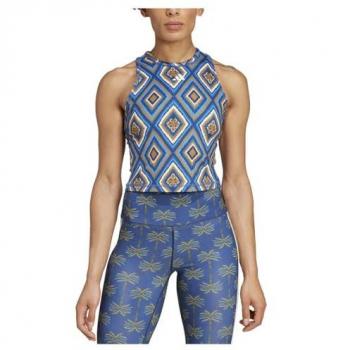 Camiseta Sin Mangas de Entrenamiento Adidas x Farm Rio Multicolor para Mujer