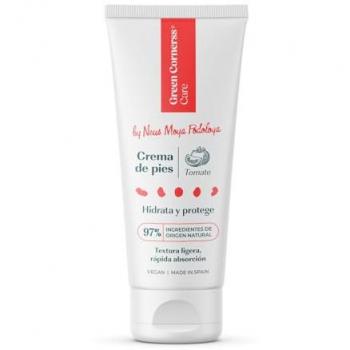 Green Cornerss Care Crema de Pies de Tomate 75 ml - 97% Ingredientes Naturales - Formulada por Neus Moya, podóloga experta y enfermera - Hidrata, nutre y fortalece