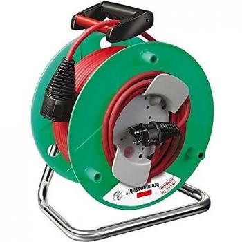 Brennenstuhl 1188470 Garant G - Carrete alargador de cable para jardín
