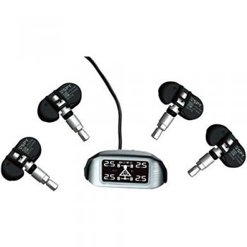 SPY - Sensores de presión para ruedas o neumáticos TPMS, con pantalla LCD y 4 sensores internos 0 - 3.5 bares