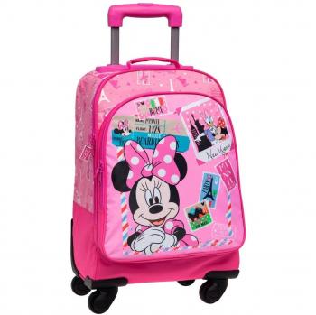 Disney Mochila trolley Minnie & Daisy Rosa