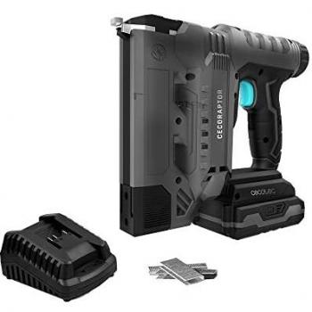 Cecotec Grapadora de Batería CecoRaptor Perfect Staples&Nails 2020 Advance. 20 V y 2000 mAh, Velocidad