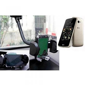 Soporte para coche universal para LG K5 c/ ventana de la foto. El apego a disco, rejilla de ventilación o el salpicadero. Sostenedor del montaje del parabrisas de automóviles Aire montaje de la salida salpicadero sistema de soporte del disco de sujeció