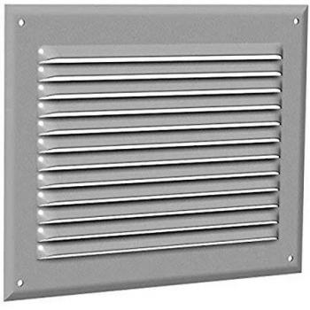 UNELVENT Rejilla de ventilación, Aluminio, 210 x 210 mm