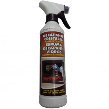 PYRO FEU Decapante Fuerte Para Limpiar Cristales De Chimeneas, Estufas Y Hornos, Blanco