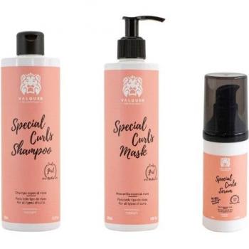 Pack curly Valquer - Champú, mascarilla y serum
