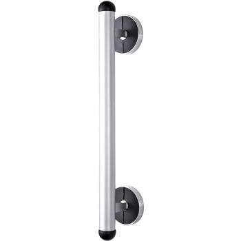 Barra de agarre de seguridad Premium RIDDER aluminio plateado 45 cm, dimensiones 47 x 7.5 x 7.1 cm, 62 x 7.5 x 7.1 cm, 32 x
