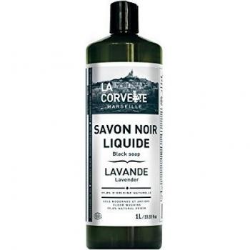 La Corvette Jabon Liqu. Negro Lavanda 1L Le Corvette 300 g