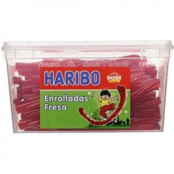 Haribo Torcidas Rojas Geles Dulces - 1650 gr
