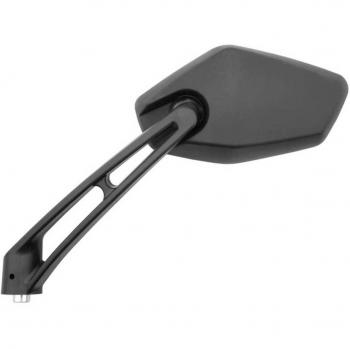 Retrovisor exterior VICMA E709I Izquierda - Espejo retrovisor con ajuste manual, diseño aerodinámico, acabado en negro, compatible con diversos modelos de vehículos