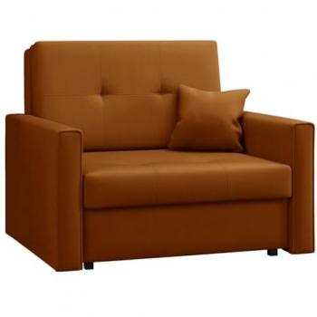 Sillón Columbus 104 Tapizado Manila 31 con Patas de Metal, Dimensiones 85x103x98cm, Muebles Ya Montados