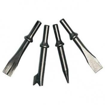 Juego Cinceles Martillo Neumatico Cilindrico 4 piezas