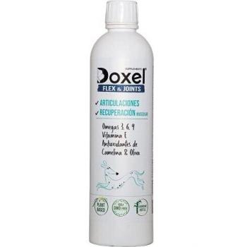 Doxel Articulaciones 250ml Flex and Joints | Aceite para Perros | Suplementos Naturales nutricionales | Antioxidantes | Recuperación Muscular | Sistema inmunitario Reforzado