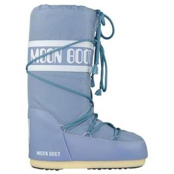 Moon Boot Icon Nylon Winter Boots for Women - Elephant Grey