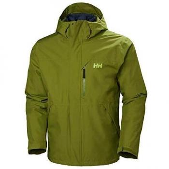 Helly Hansen Squamish Cis Jacket Sudadera con Capucha, Hombre, 407 Wood Green, 2XL