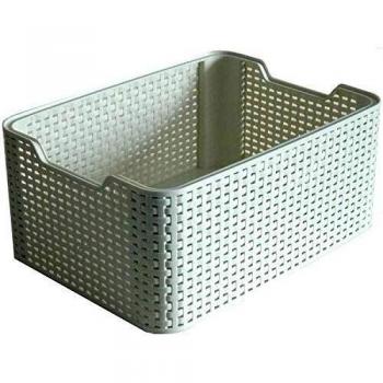 Curver Style, Caja Organizadora, Blanco Vintage, S