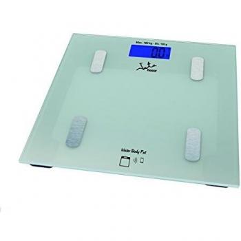 Jata Hogar 592 Analizador corporal y báscula con tecnología bluetooth y visor LCD