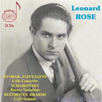 Cello Concertos / Sonatas / Rococo Vars - Leonard Rose