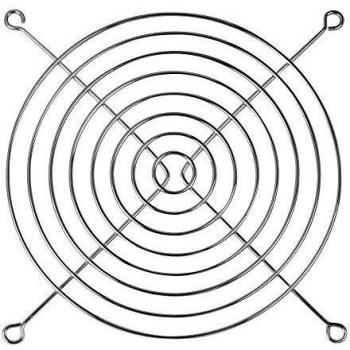 ARCTIC Fan Grill 140 mm - CPU Case Fan Grill, Made out of Nickel Plated Steel, Air Flow Transparent, Prevents Cable Damage