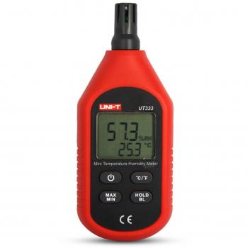 Uni-T UT333 Mini LCD Termómetro Higrómetro Digital Medidor Metros de Humedad Temperatura Sensor de Aire