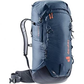 Mochila Deuter Freescape Lite 26L para snowboard, color azul, capacidad de 26 litros, diseño ligero y funcional, sistema de transporte cómodo, compartimentos organizados para equipamiento de nieve
