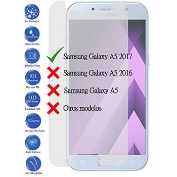 Todotumovil Protector de Pantalla Samsung Galaxy A5 2017 de Cristal Templado Vidrio 9H para movil