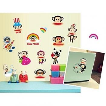 KK-Go Scimmia rimovibile Wall Art Sticker Decal 45 * 60cm