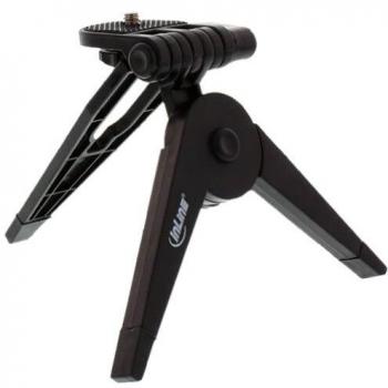 Mini Trípode InLine® Plegable 85mm para Cámaras Digitales, Negro