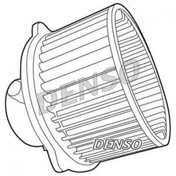 Ventilador interior DENSO DEA41004 - Ventilador habitáculo, diseño compacto, alta eficiencia de ventilación, fácil instalación, compatible con múltiples modelos de vehículos