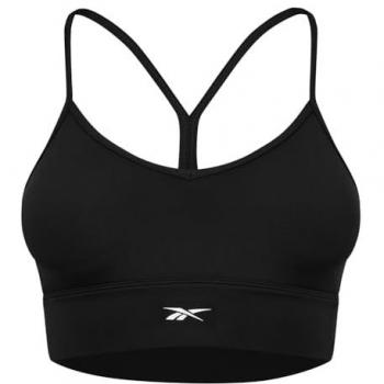 Reebok Women's Workout Ready Tri Back Padded Sports Bra Night Black XL