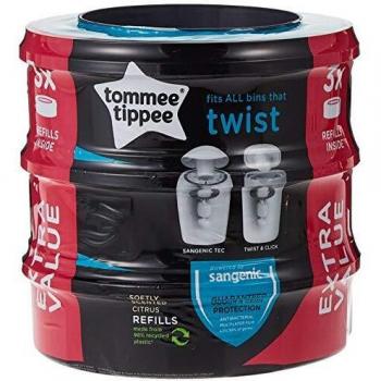 Tommee Tippee Sangenic Tec Refill Cassettes - 3 Pack