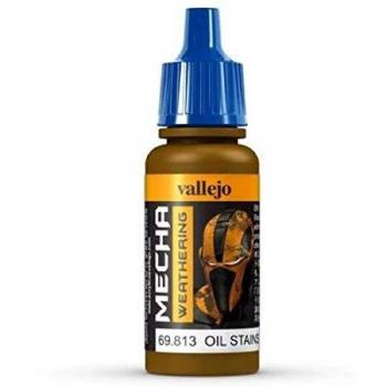 Pintura Acrílica Vallejo para Mechas 17ml - Manchas de Aceite (Brillante)