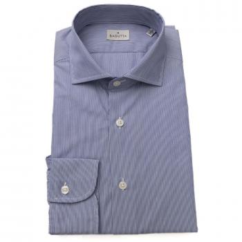 Bagutta Light Blue Cotton Shirt - XXL