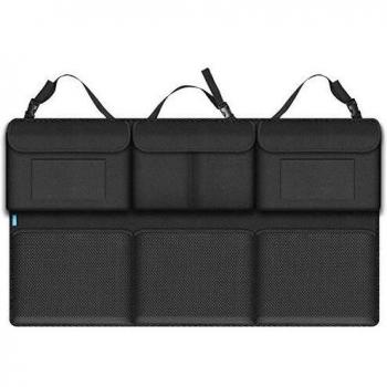 Organizador Maletero Coche- Bolsa Maletero Coche de Universal con 6 Gran Bolsillos, Red Maletero de Coche para Carro Pequeño, SUV, MVP Organizador de Maletero Colgante
